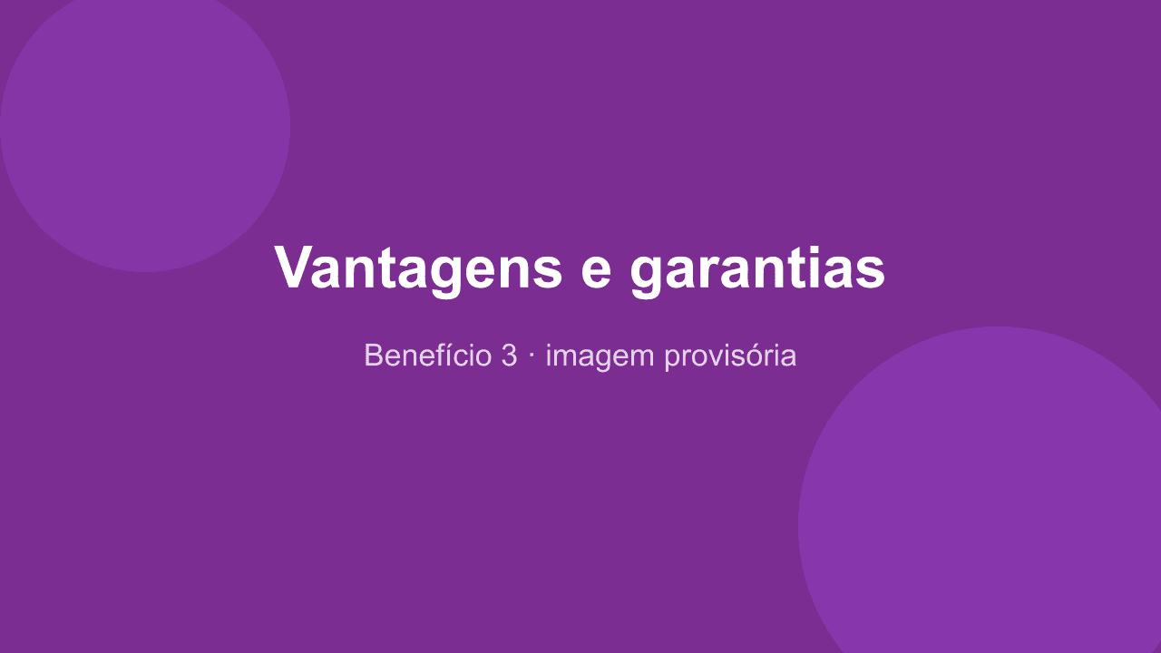 Vantagens e garantias para alunos Bolsa Mais Brasil